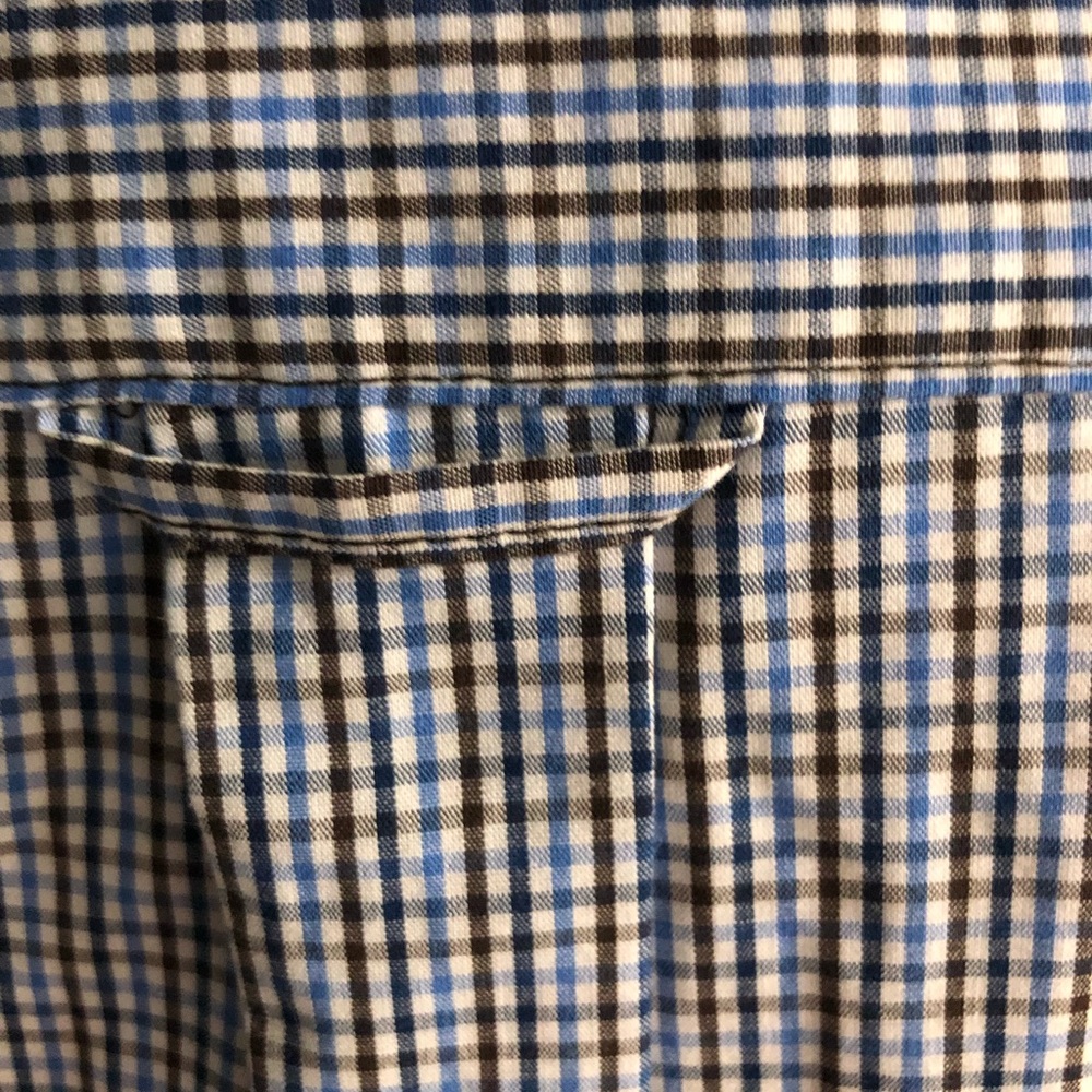 Mens Long Sleeved Button Down Shirt By IZOD Medium - Picture 7 of 13